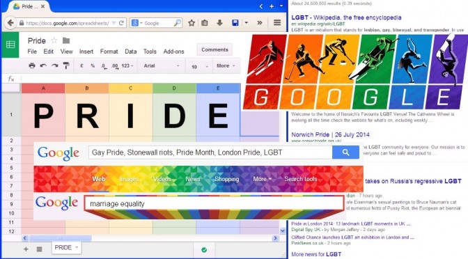Google goes gay, Twitter flags up rainbows, Search terms for LGBT Pride