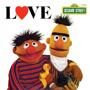 Sesame Street Bert and Ernie Love