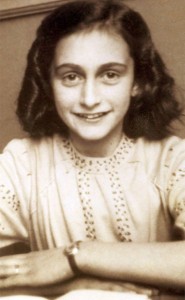 Anne Frank author of Diary of a Young Girl, who died at Bergen-Belsen concentration camp in 1945