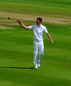 Jimmy Anderson Edgbaston 2009 via Nic Redhead