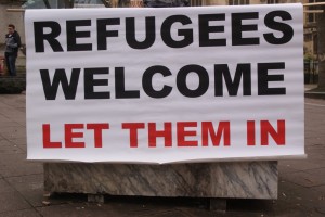 Don't Bomb Syria Rally, Norwich, 28 November 2015 photo by Katy Jon Went