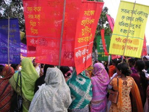 8 March 2005 International Womens Day rally in Dhaka, Bangladesh Trade Union Kendra - Photo by Soman, Wiki