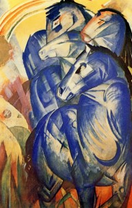 The Tower of Blue Horses, Franz Marc, 1913