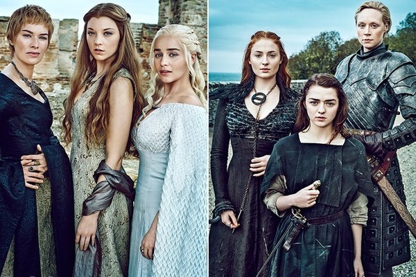 Game of Thrones Season 6 Women, Entertainment Weekly portraits