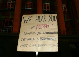 We hear you Aleppo