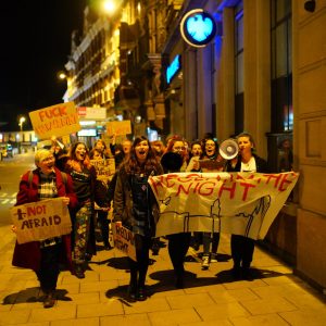 Reclaim the Night March Fuck Harassment