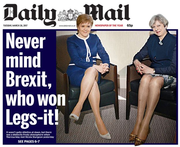Daily Mail LegsIt not Brexit