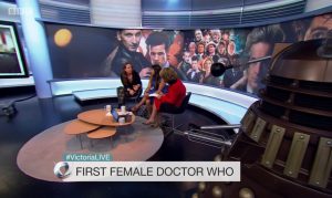 Doctor Who, Victoria Derbyshire BBC2, 17-07-17