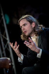 Adam Edwards as Stanislas - Hostry Festival 2017, THE EAGLE HAS TWO HEADS by Jean Cocteau. Photo © Simon Finlay Photography