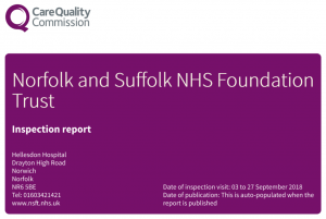 Norfolk and Suffolk NHS Foundation Trust CQC Report 2018