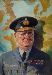 Winston Churchill in RAF uniform 1939-1946