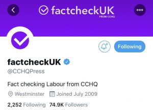 FactCheckUK CCHQPress