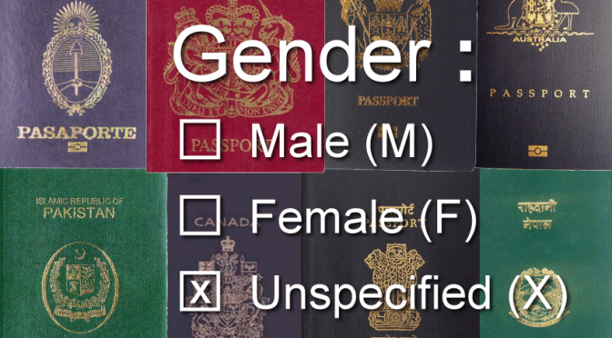 Three gender option passports