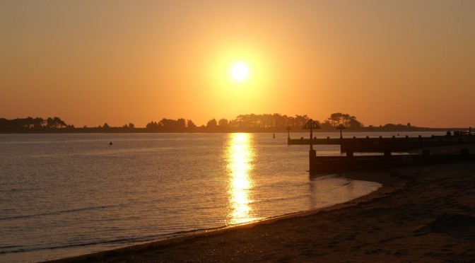 Sunrise at Wells-next-the-Sea during Paint Out Wells 2015