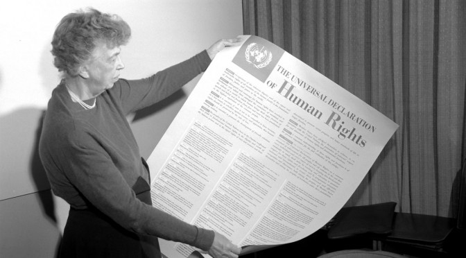 Universal Declaration of Human Rights Eleanor Roosevelt