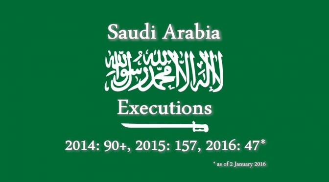 Saudi Arabia mass executions & death sentences a Human Rights travesty