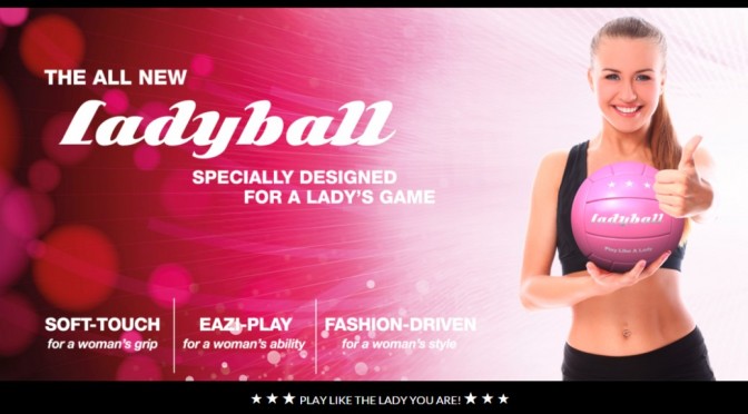 Soft-touch Pink Ladyball for Women's Football