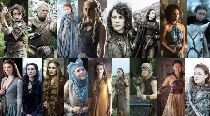 Game of Thrones Women Warriors Queens Knight Captain Priestess