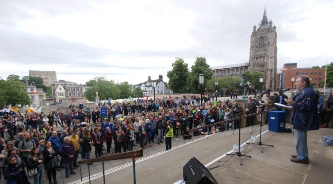 Solidarity With Migrants Rally, Norwich City Hall, 12 July 2016