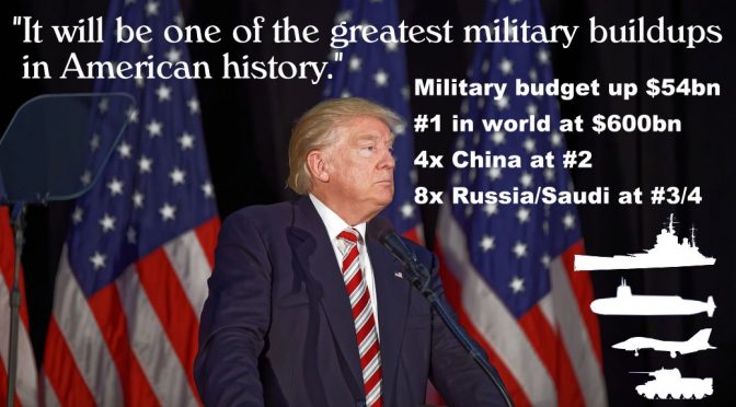 Trump’s Military Expansion wins US hearts but won’t educate American minds