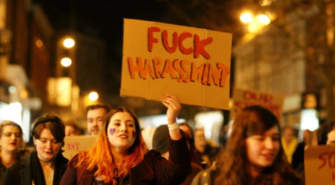 Norwich Reclaim the Night 2017 Poetry & March for Safer Streets