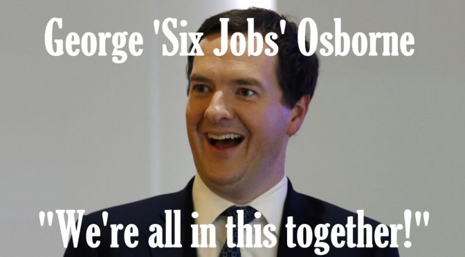 George Osborne needs how many jobs to make ends meet?