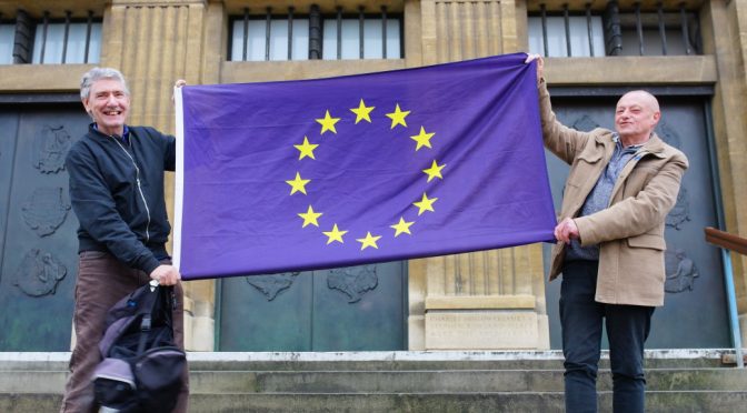 Article 50 Brexit EU Resistance Norwich Rally