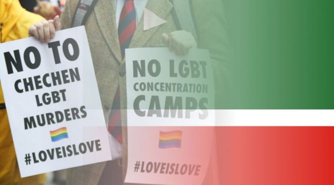 Protests continue at Chechnya Homophobia, Gay-Bisexual Torture & Killing