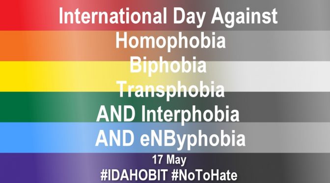 IDAHOBIT IDAHO IDAHOT 17 May