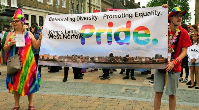 First ever King’s Lynn & West Norfolk Pride 2018