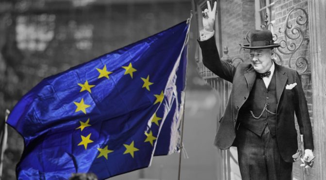 Winston Churchill and the EU United States of Europe