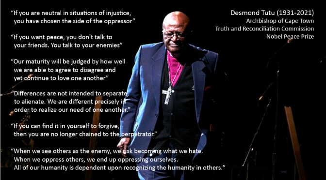 Desmond Tutu Quotes, Photo by Sarlene Susco